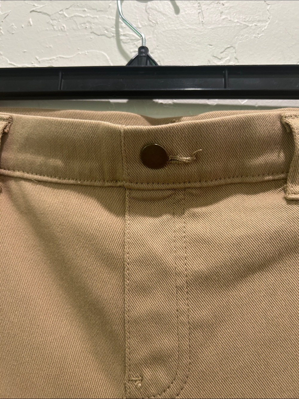 Time & Tru - Classic Tan Skinny Ponte Pants - Picture 2 of 3